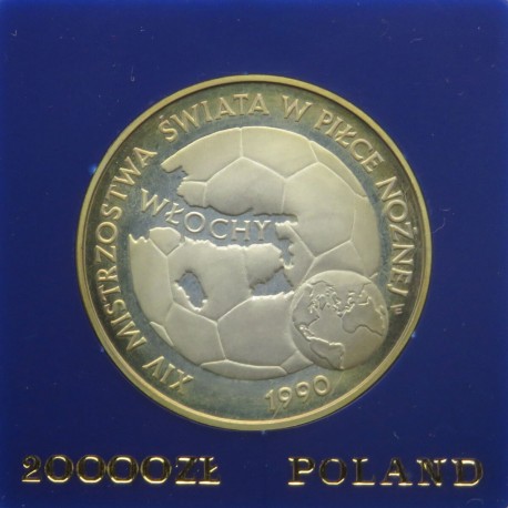 20.000 zł, XIV Mistrzostwa Świata w Piłce Nożnej - Włochy 1990