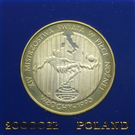 20.000 zł, XIV Mistrzostwa Świata w Piłce Nożnej - Włochy 1990