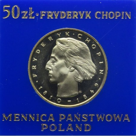 50 zł, Fryderyk Chopin, 1972 r.