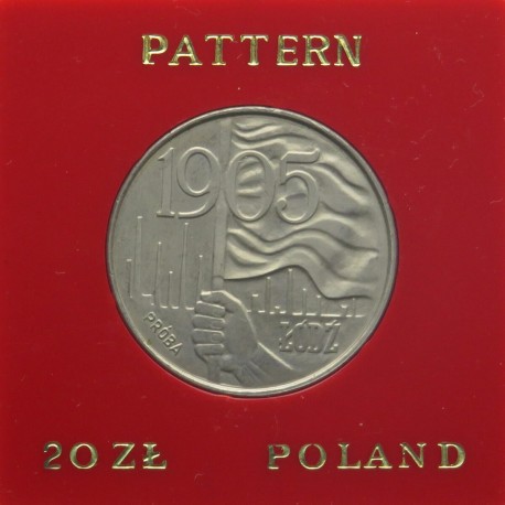 20 zł, 1905 - Łódź PRÓBA, 1980
