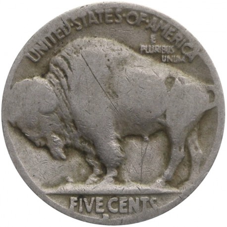 USA 5 centów głowa Indianina / bizon