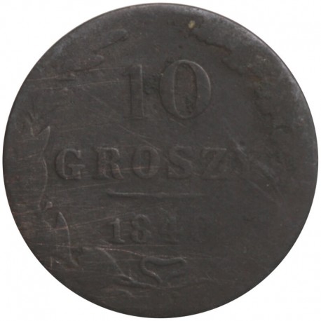 Królestwo Polskie 10 groszy 1840, stan 5