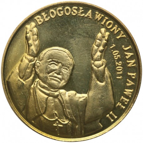 Medal, Nasz Papież totus tuus, Błogosławiony Jan Paweł II 1.05.2011