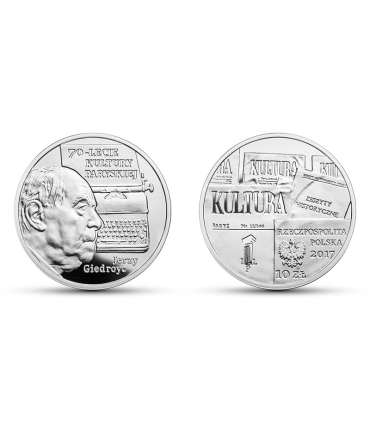 10 zł 70-lecie Kultury Paryskiej