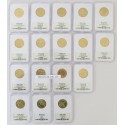 Pełny komplet 17 monet 2 zł GN rocznik 2009, grading GCN MS65-MS66, mennicze