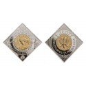 1 złoty, 100. rocznica wprowadzenia złotego do obiegu, 2024, Srebro Ag999