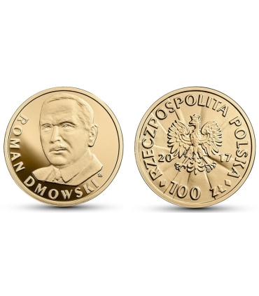 100 zł Stulecie odzyskania przez Polskę niepodległości - Roman Dmowski
