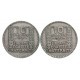 Francja Lot: 2 x 10 franków1931, 1932, srebro