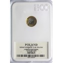 Miniatury Polskich Monet Powszechnego Obiegu 2 zł GCN MS65