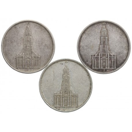 Niemcy, 4 x 5 marek Kościół garnizonowy, 1934-1935