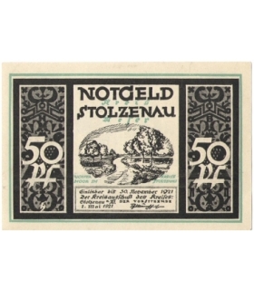 50 Pf banknot zastępczy Stolzenau 1921