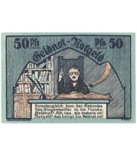 50 Pf banknot zastępczy Schmölln 1921