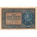 100 marek polskich (PKKP), rok 1919, stan 3-, IH seria B