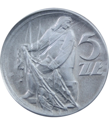 DESTRUKT 5 zł Rybak 1960, 2+