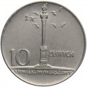 10 złotych Mała kolumna, 1966, stan 1-