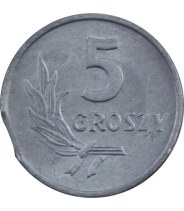 DESTRUKT 5 groszy 1972 stan 1