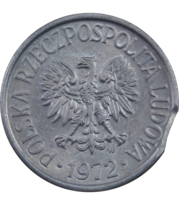 DESTRUKT 5 groszy 1972 stan 1