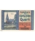 3 szt. x 25 Pf banknot zastępczy Gutschein Der Gemeinden Quern 1921