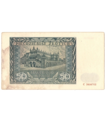 50 złotych 1941, stan 2-