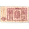 Banknot 1 złoty 1946 rok - stan 4-