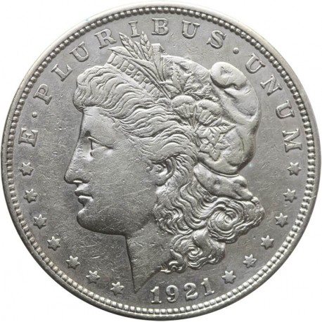 USA 1 dolar, Dolar Morgana, 1921, D, stan 3