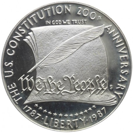 USA, 1 dolar, 1987, 200 rocznica Konstytucji