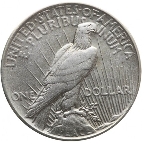 USA 1 dolar, 1925 Dolar Pokoju, stan 3