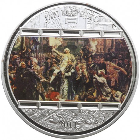 Medal Jan Matejko Konstytucja 3 Maja stan 1