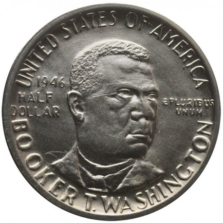 USA ½ dolara, 1946, Booker Taliferro Washington