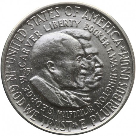 USA ½ dolara, 1951 George Washington Carver i Booker T. Washington
