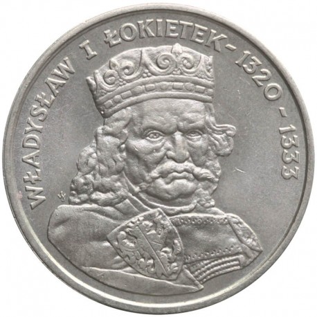 100 zł Władysław I Łokietek, 1986, piękna, wyselekcjonowana