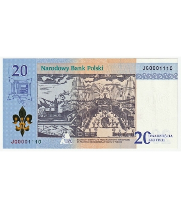 20 zł 300-lecie koronacji obrazu Matki Bożej #JG0001110