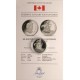 Kanada, 1 dolar 2004, 400. rocznica pierwszej europejskiej osady w Kanadzie, srebro, certyfikat