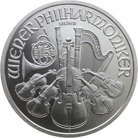 Austria 1,5 Euro 2009 Filharmonicy wiedeńscy, srebro, 1oz, stan 1