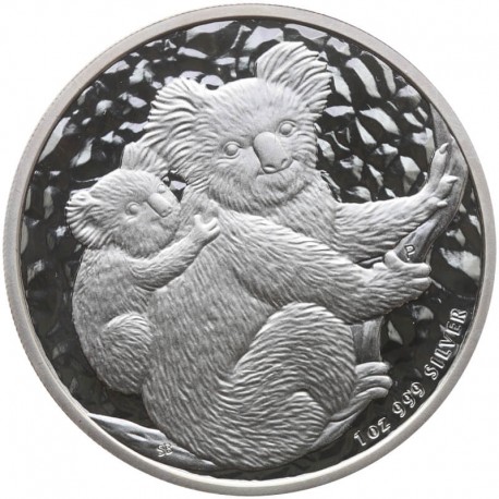 Australia, 1 dolar, Koala, 2008, srebro Ag999, 1OZ