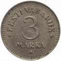 Estonia 3 marki, 1925, stan 3