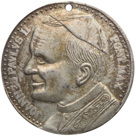 Medal Jan Paweł 2, 1979, 600 lat Jasnej Góry, z dziurką na łańcuszek