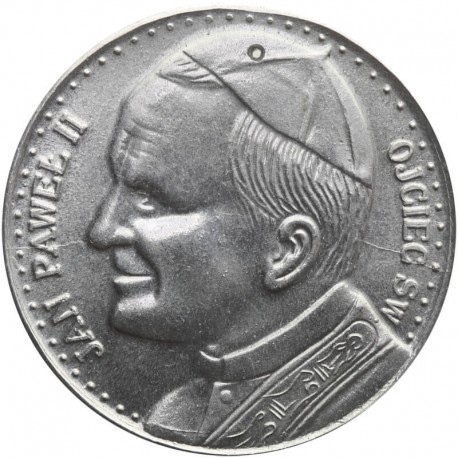 Medal Jan Paweł 2, 1979, 600 lat Jasnej Góry, z dziurką na łańcuszek