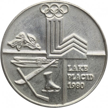 Medal pamiątkowy, XIII Zimowe Igrzyska Olimpijskie Lake Placid 1980