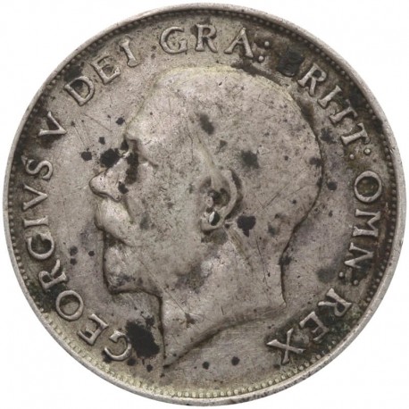 Wielka Brytania 1 szyling, 1911, srebro