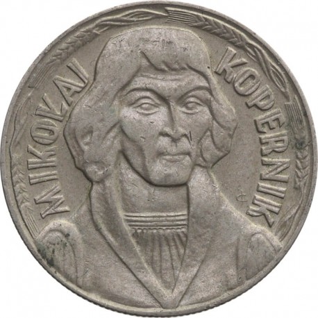 10 zł Mikołaj Kopernik, 1968, stan 2-/3+