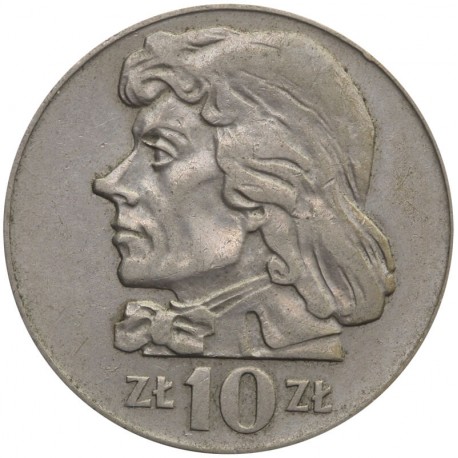 10 zł Tadeusz Kościuszko, 1969, stan 2-/3+