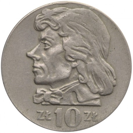 10 zł Tadeusz Kościuszko, 1971, stan 2-/3+