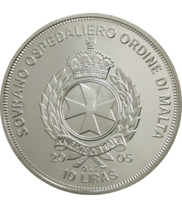 Malta - 10 Liras 2005 Ad Maiorem Dei Gloria - Jan Paweł II