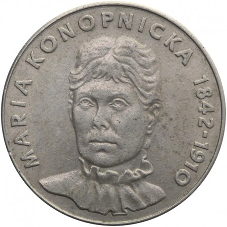 20 zł Maria Konopnicka, 1978, stan 2-/3+