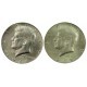 Lot: 2 x USA 1/2 dolara half dollar Kennedy, 1965 + 1966, stany 2/2-,