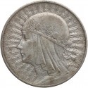 10 złotych Głowa kobiety 1932, stan 3