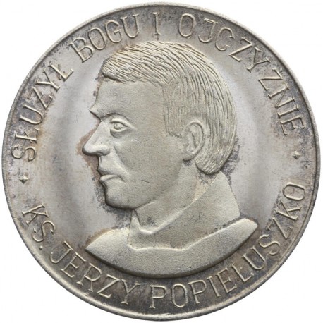 Medal Ks. Jerzy Popiełuszko, 1984