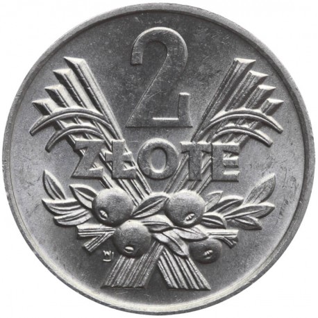 2 złote Jagody, 1970, stan 1-