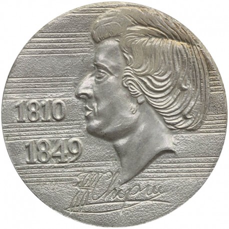 Medal Jan Paweł 2 / Fryderyk Chopin